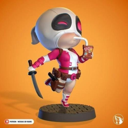 Chibi Gwenpool – 3D Print