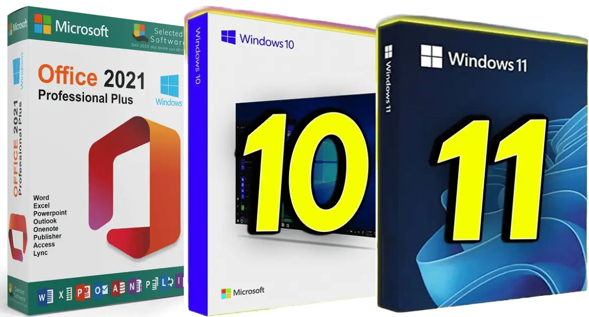 Windows 10/11 AIO + Office 2021 Pro Plus (Update 05/2024).Multilingua
