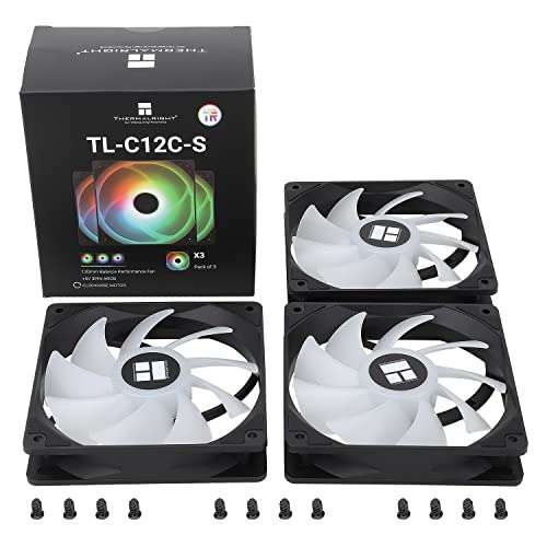 Amazon: Kit de 3 ventiladores Negros con RGB, para más placer