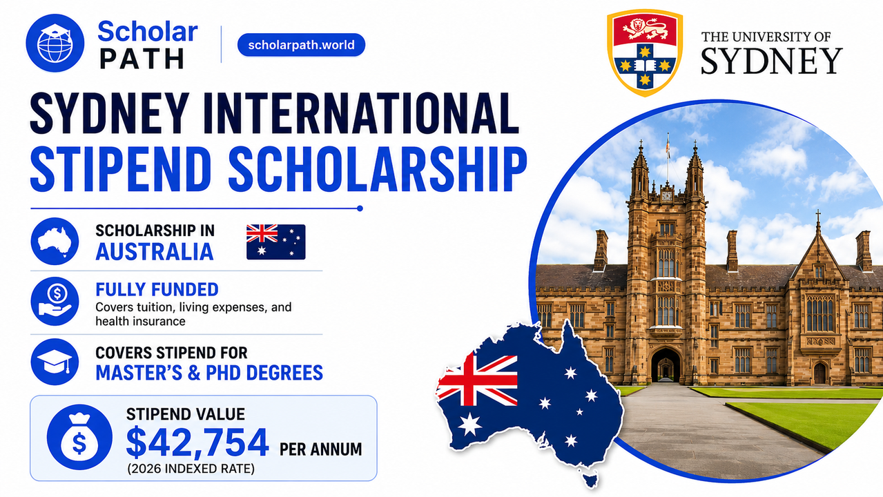 University of Sydney International Scholarship 2026–2027 Fully Funded