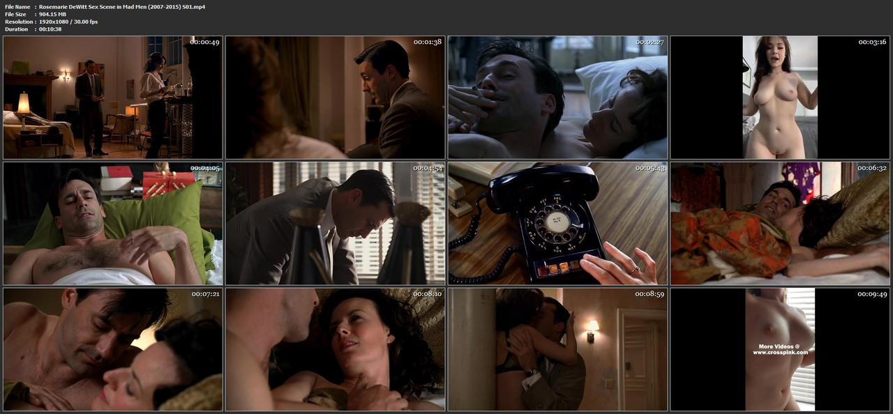 Rosemarie DeWitt Sex Scene in Mad Men (2007-2015) S01.mp4