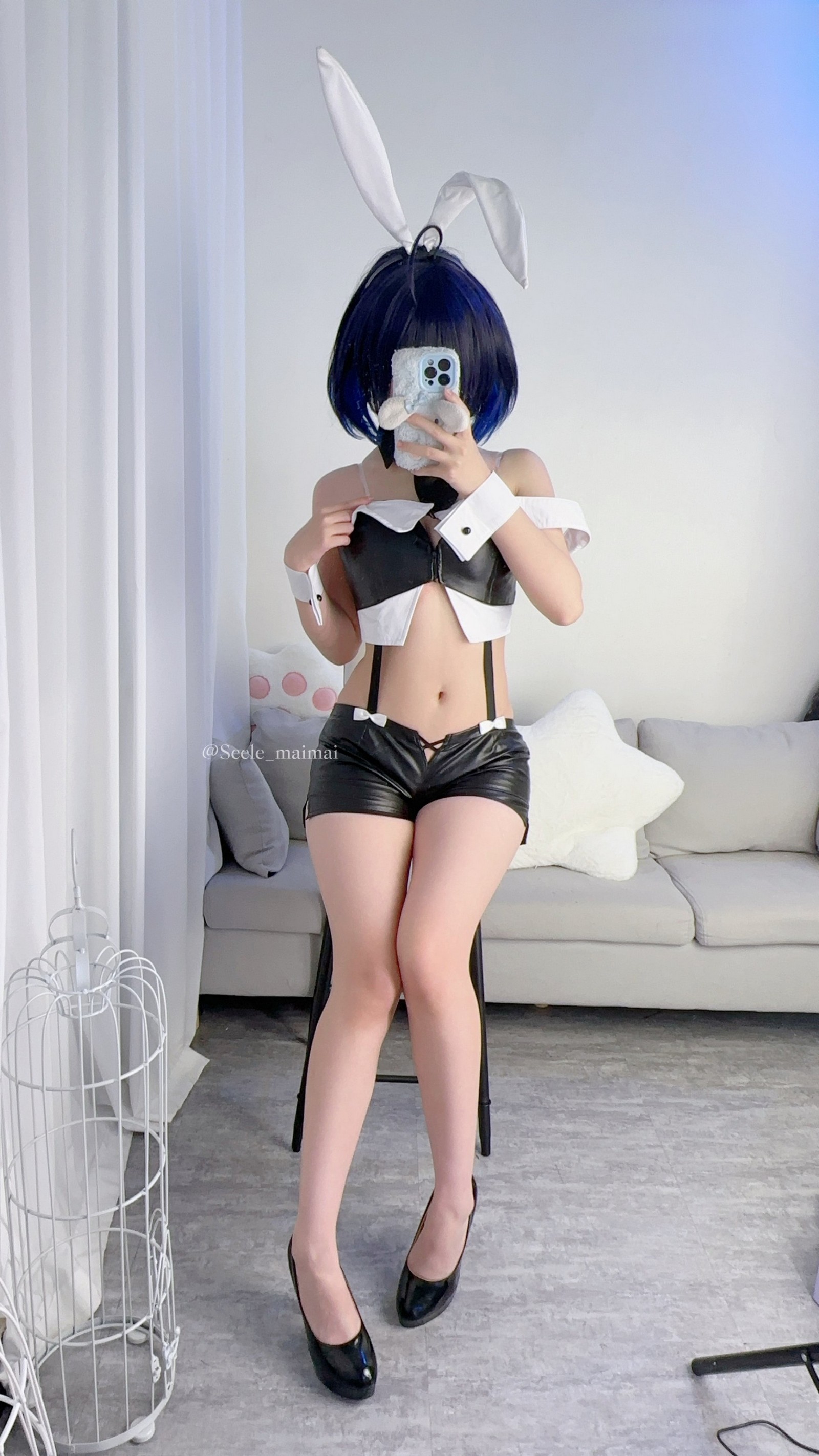 Seele麦麦兔女郎希儿 Cosplay 写真集｜崩坏3高质量高清图包（83P-147.3M）插图4