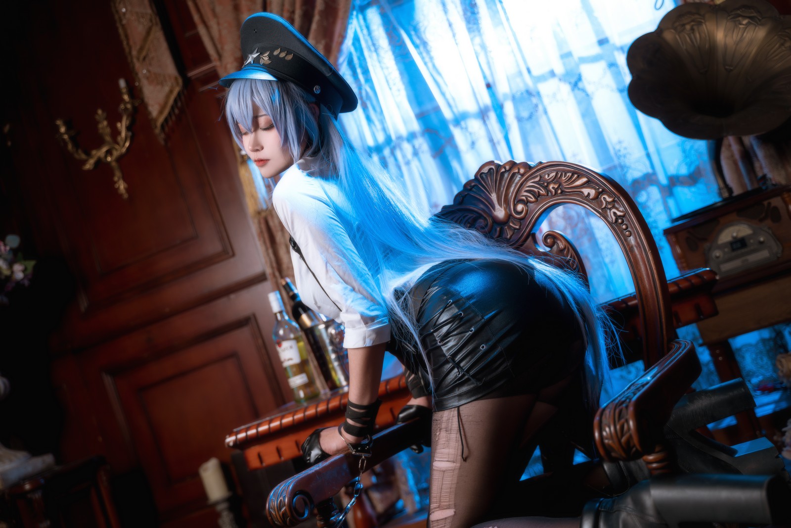 Seya-狮砸 – 碧蓝航线 甘古特·坚定的执行者 Cos 高清写真（12P-119MB）插图1