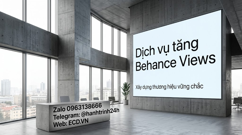 tăng behance views nhanh chóng tăng lượt xem
