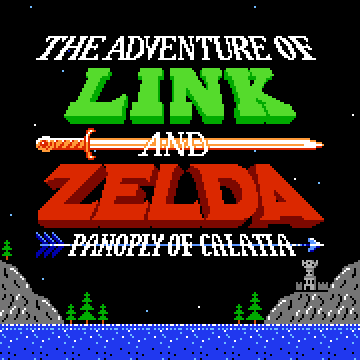 Link & Zelda: Panoply of Calatia box art