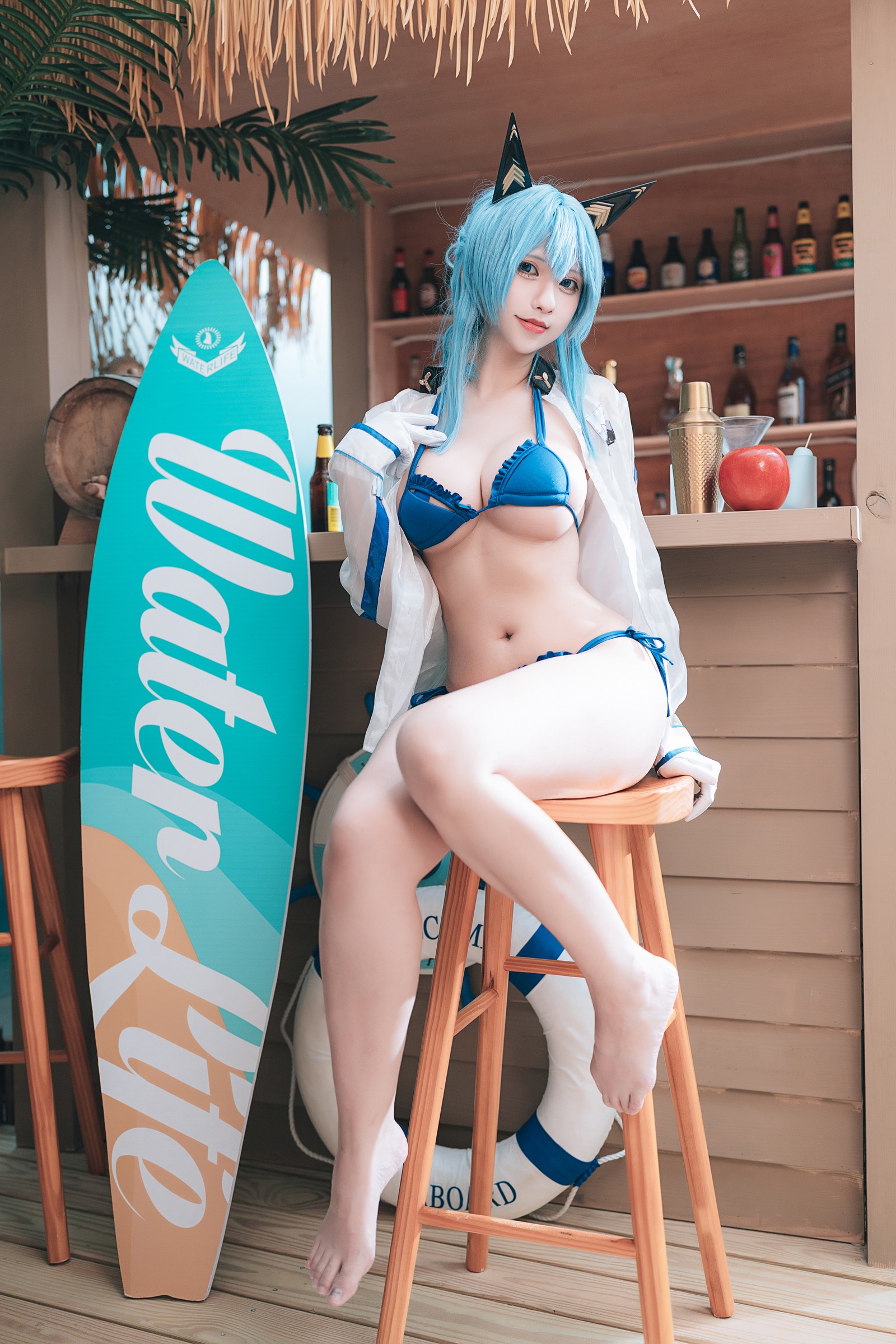 小空sora – nikke胜利女神 海伦 Cosplay 高清写真集（24P2V-151MB）精美服饰插图5