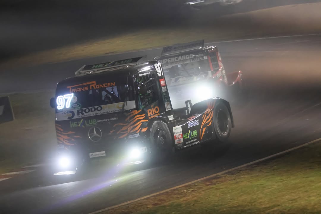 Maicon na pista de Cascavel