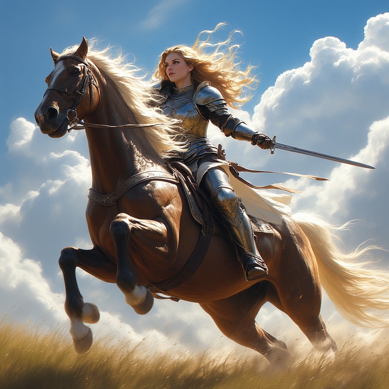 Armored-woman-charging-into-ba-(28)