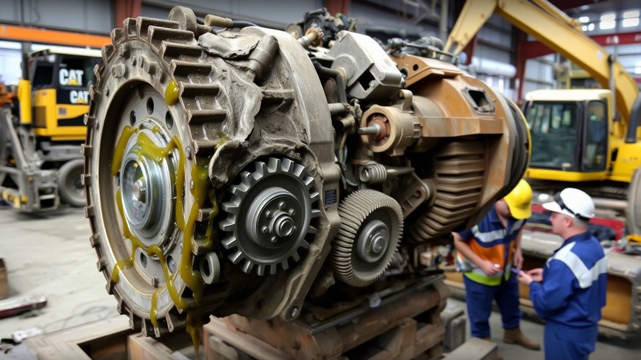 проблемы у спецтехники с коробкой передач