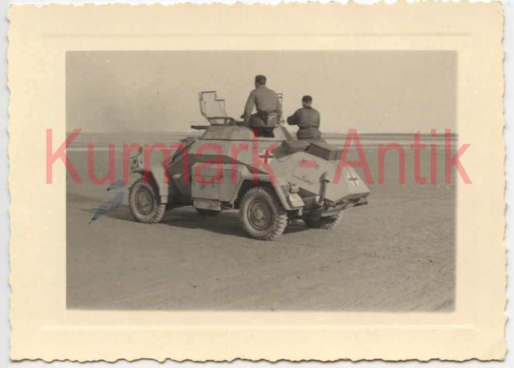 Foto Wehrmacht 26.Panzer Div. Aufklärungs Abteilung Spähwagen 22