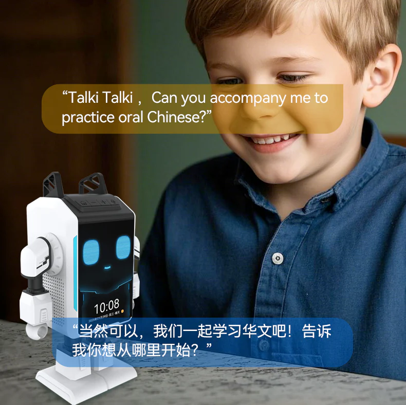 TalkiCardo robot for Chinese learning