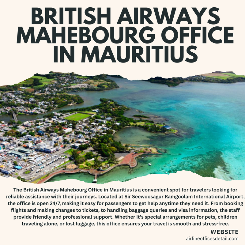 British Airways Mahebourg Office in Mauritius