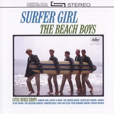 The Beach Boys - Surfer Girl (1963) [2014, Analogue Productions Remastered, Hi-Res SACD Rip]