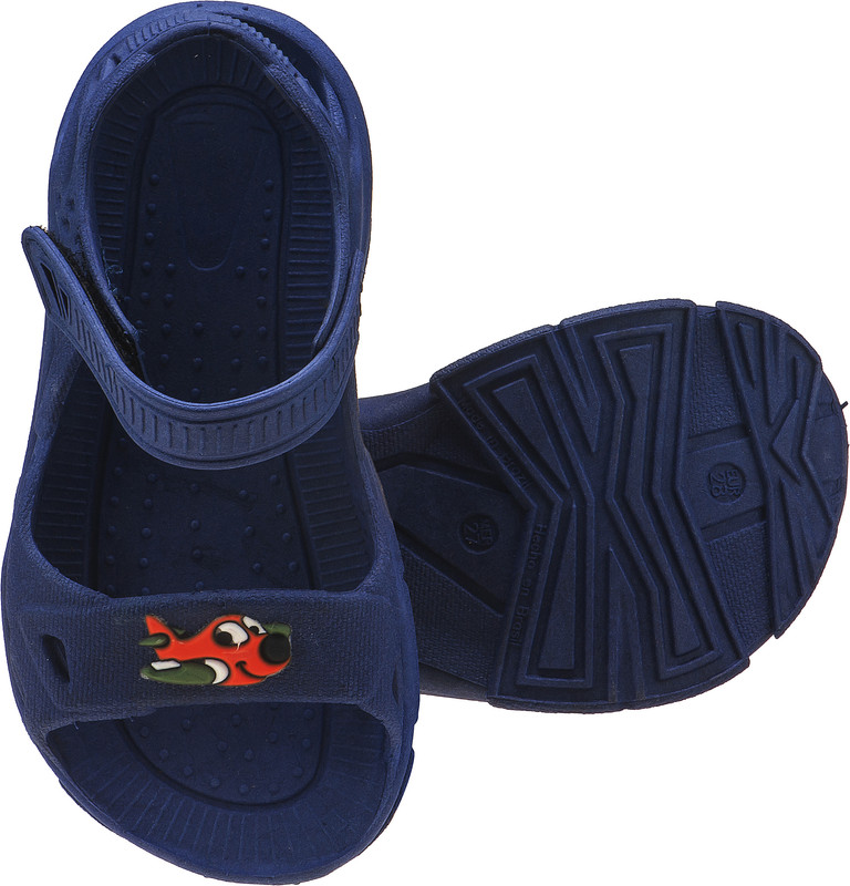 Sandália Papete com Velcro Aviãozinho miniatura 3