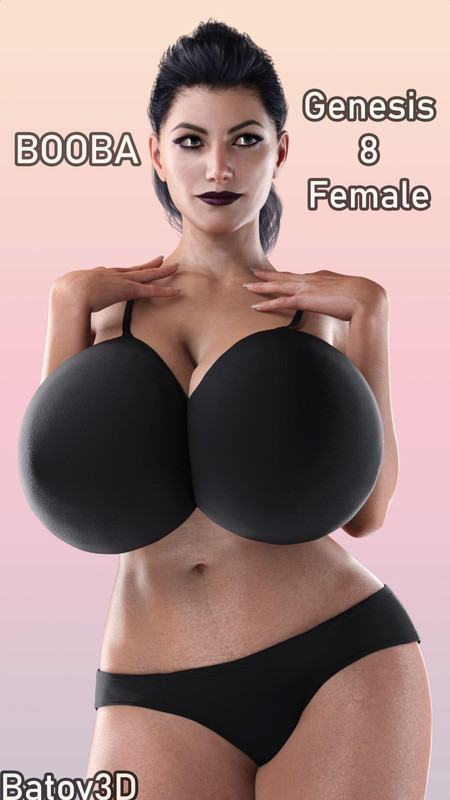 Booba – Breast Morphs For Genesis 8 Female