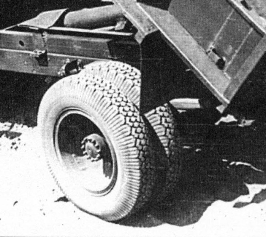 ZiS-5 rear wheels