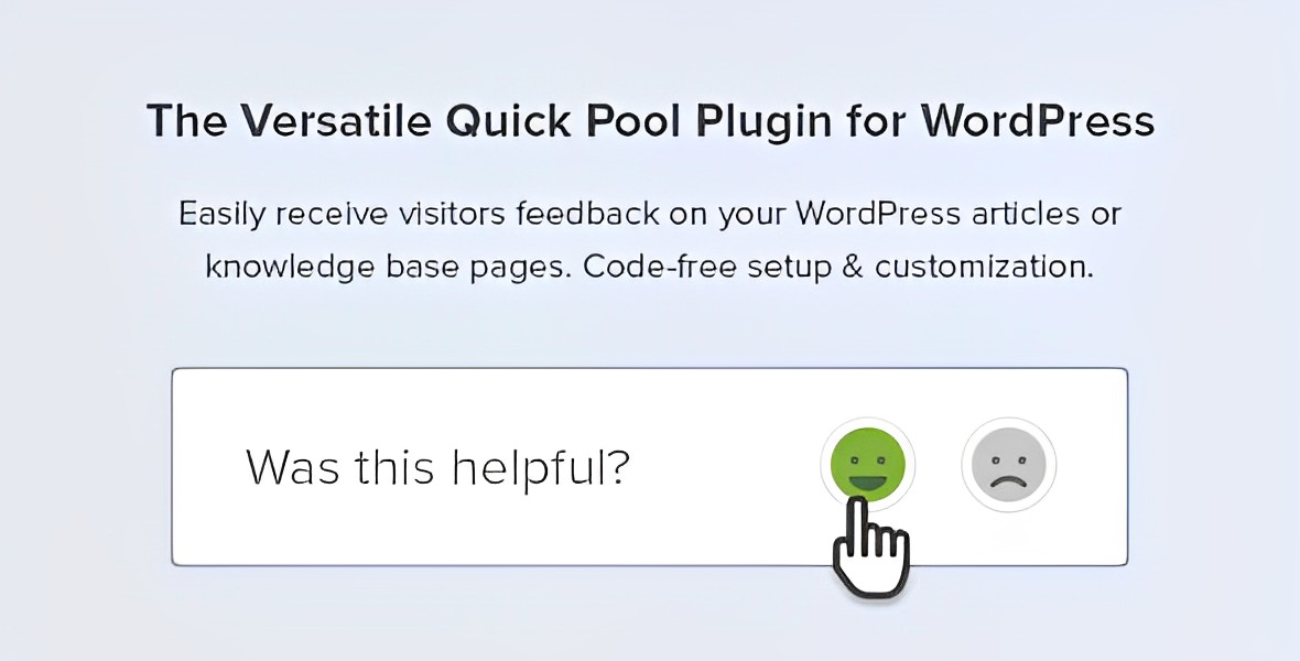 Helpful – Article Feedback Plugin for WordPress