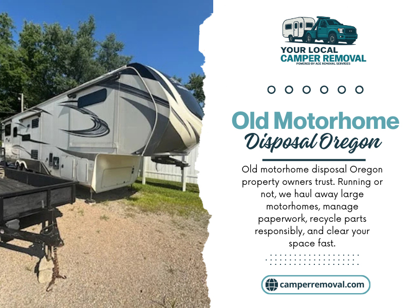 Old Motorhome Disposal Oregon