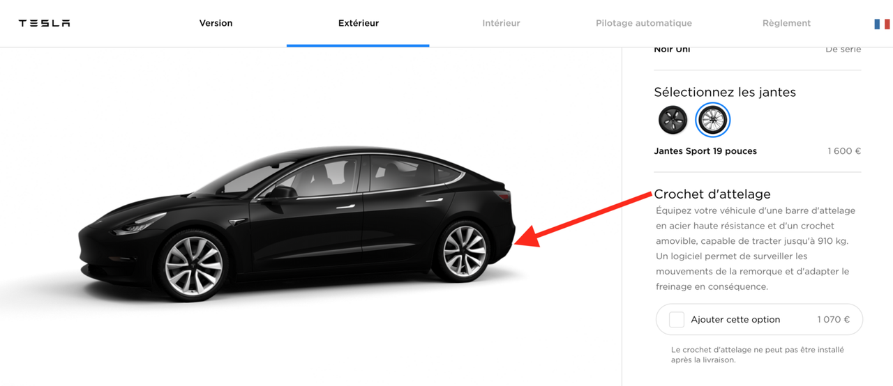 Crochet d'attelage pour Model 3 - Forum et Blog Tesla