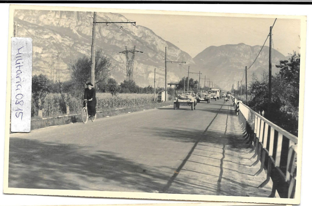 Foto August 1944 Italien Gebirgsjäger Kolonne Kü