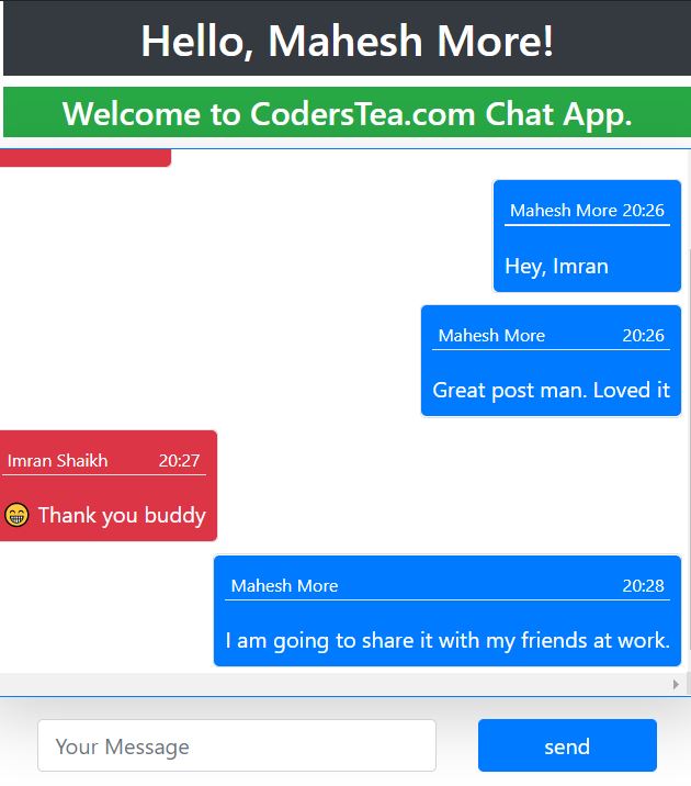 user2 chat
