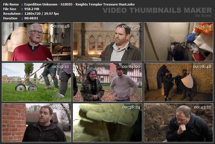 Expedition Unknown - S10E05 - Knights Templar Treasure Hunt.mkv