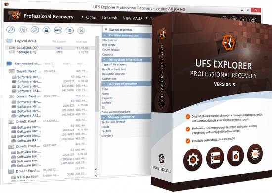 UFS Explorer Professional Recovery 10.0.0.6867 Multilingual