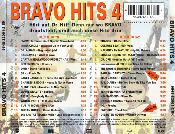 18/02/2023 - VA - Bravo Hits, Vol. 004 [2CD] (1993) R-2835587-1520617400-2481