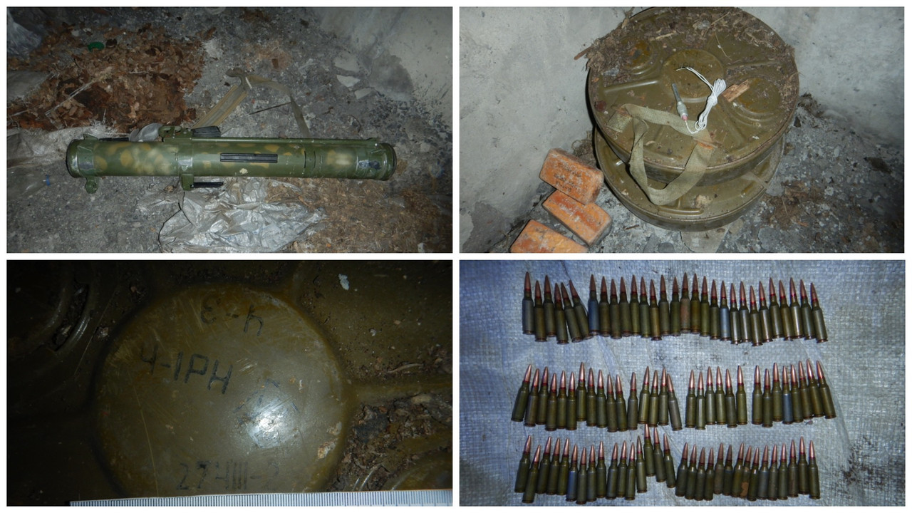 В Алчевске правоохранители обнаружили боеприпасы, взрывные устройства и взрывчатые вещества