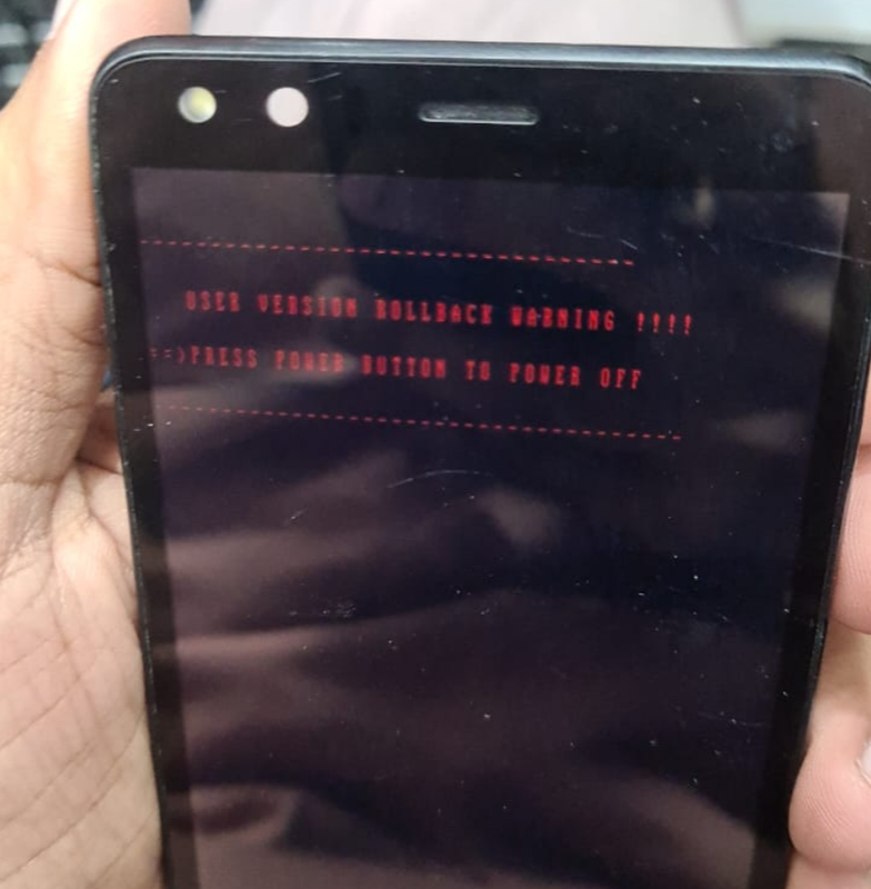 nokia user version rollback warning