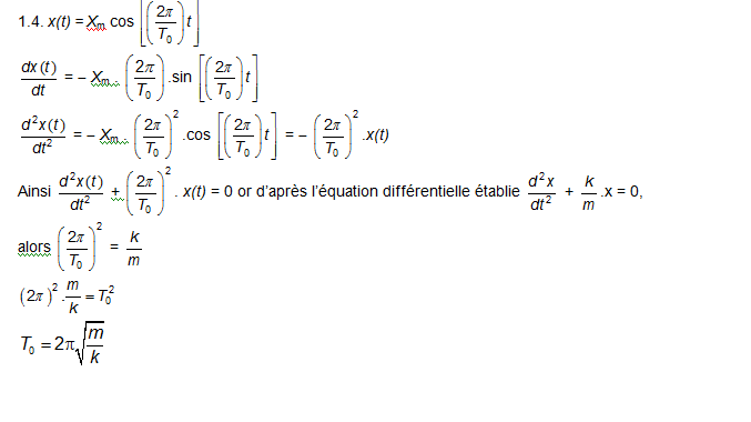 oscillations dans le haut-parleur