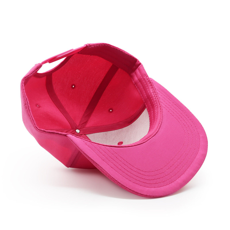 Men Snapback Hat Classic Trucker Style Flat Brim Baseball Cap Solid Plain Hats