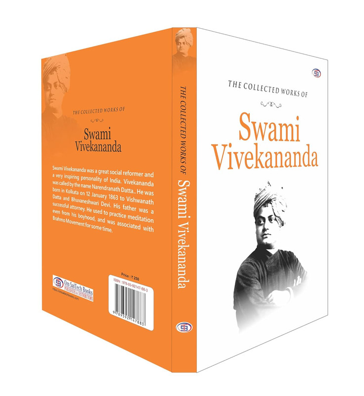 The Collected works of Swami vivekananda Back image