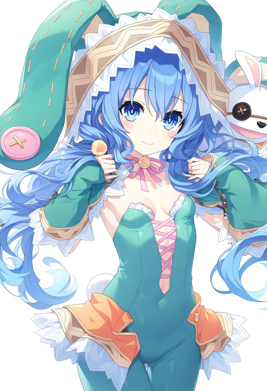1girl, yoshino, date a live, child, small breasts, bodysuit, cowboy shot, best q s-2236314087