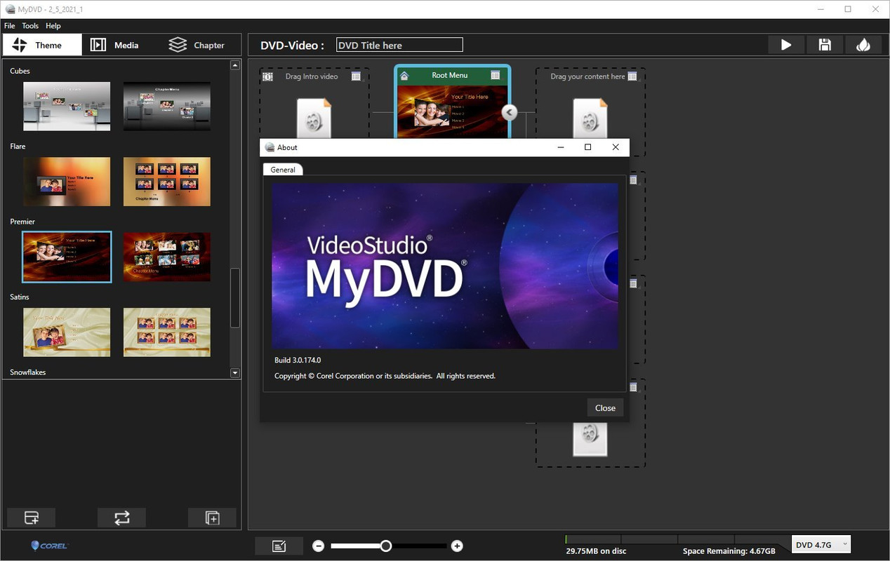 Corel VideoStudio MyDVD 3.0.174.0 Multilingual (x86/x64) Corel VideoStudio MyDVD 3.0.174.0 Multilingual (x86/x64)