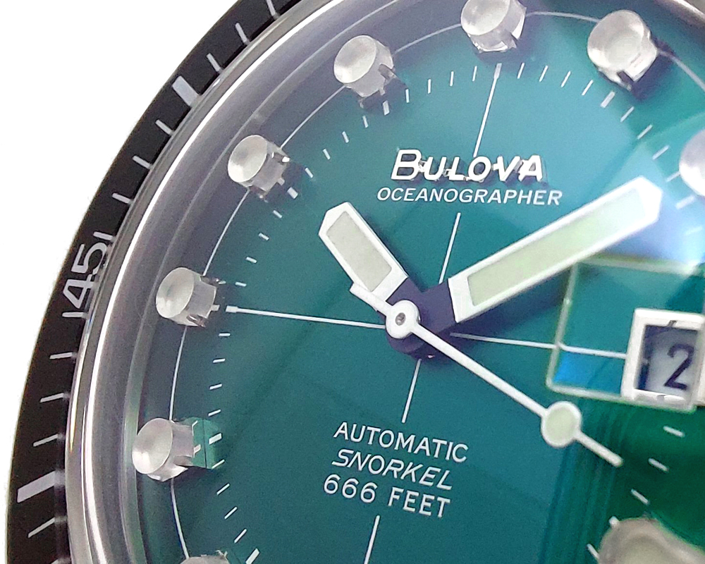 VENDUTO] Vendo Bulova Oceanographer 666 Devil Diver verde ref. 96B322 -  Nuovo e completo - Watchrules - Forum Orologi