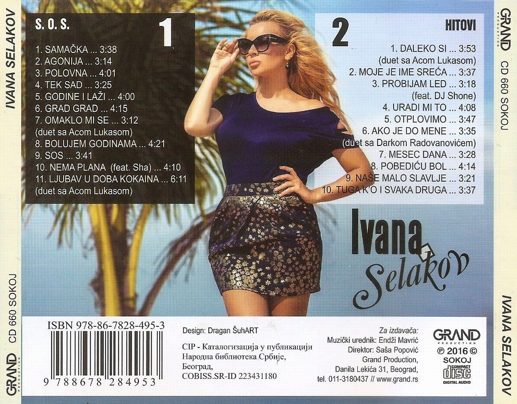 Ivana Selakov - 2016 - S.O.S - zadnja