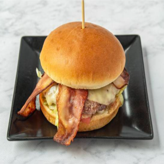 Burger Con Queso Y Bacon