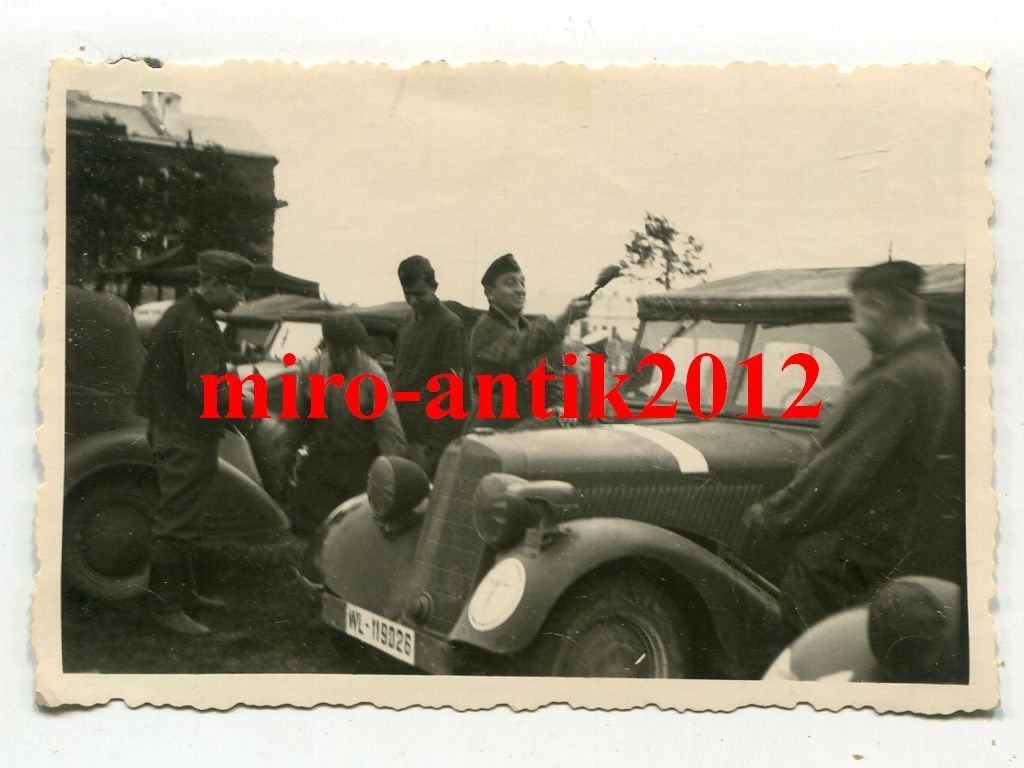 Foto, Luftwaffe, PKW, Kübelwagen, Emblem, Wagenp