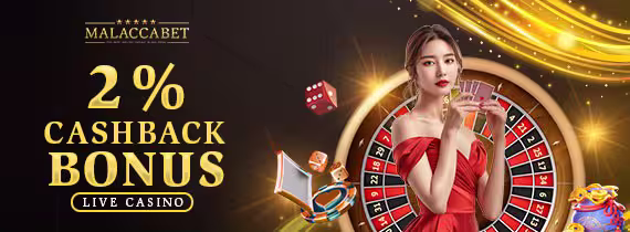 CASHBACK LIVE CASINO 2% CASHBACK LIVE CASINO 2%