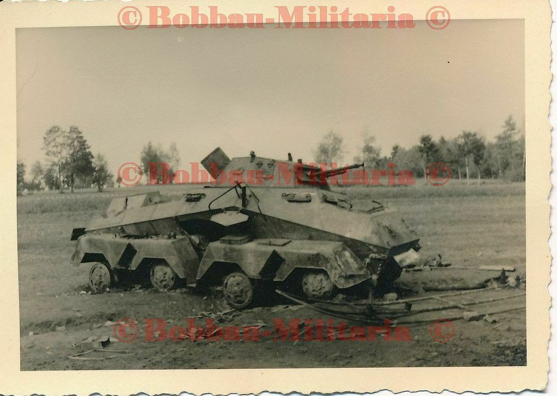 Gebirgsjäger-Reg.100 8-Rad Panzerspähwagen SdKfz Grodek-Lemberg 