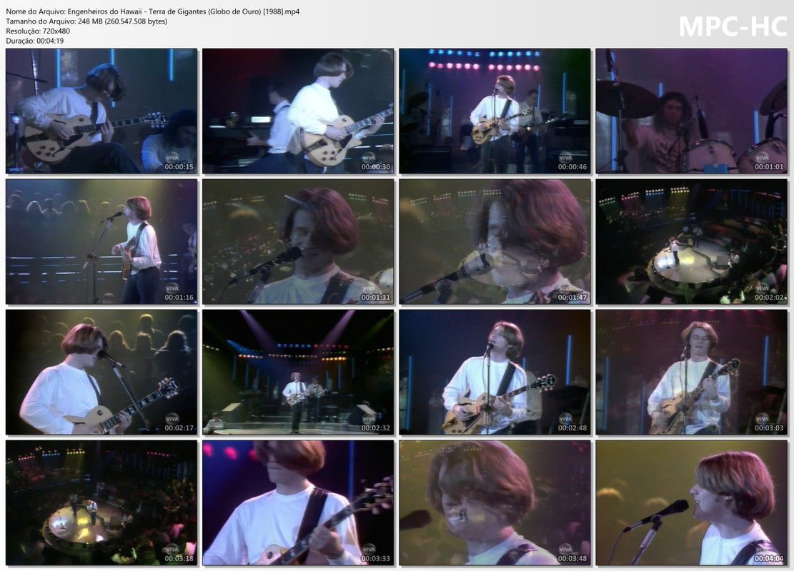 Engenheiros do Hawaii - Terra de Gigantes (Globo de Ouro) [1988]