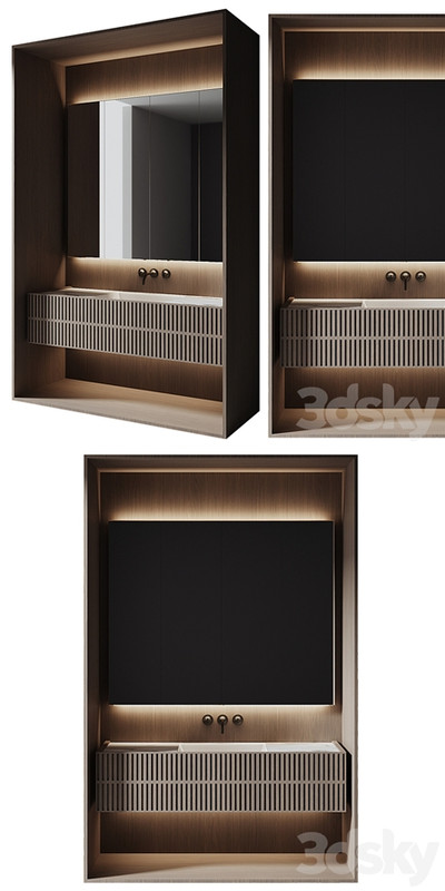 Bathroom furniture set 009
