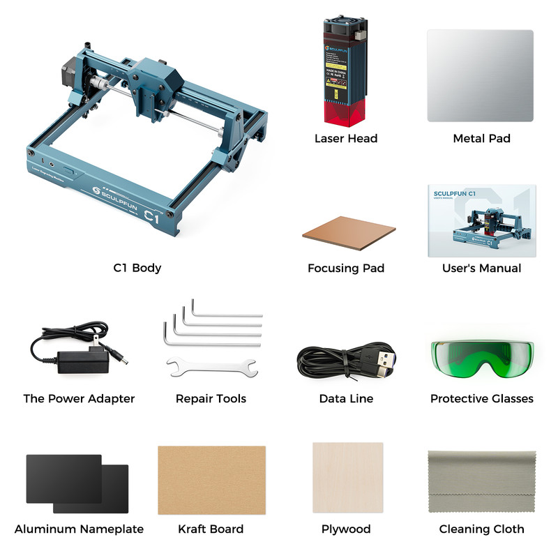 SCULPFUN C1 Mini Laser Engraver