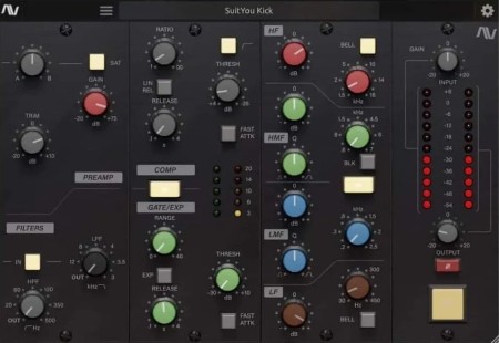 Audio Assault AA-551 Channel Strip v1.0.1