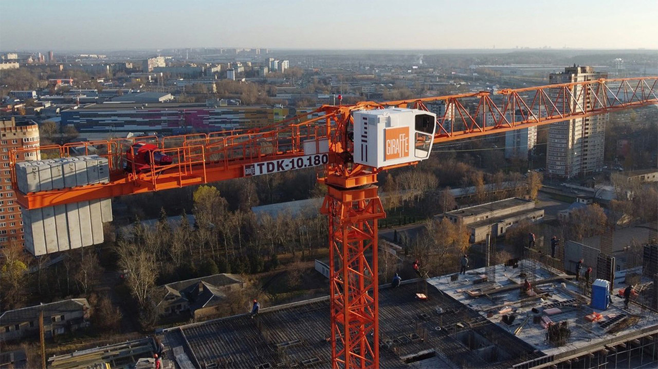 башенный кран Жирафкран
