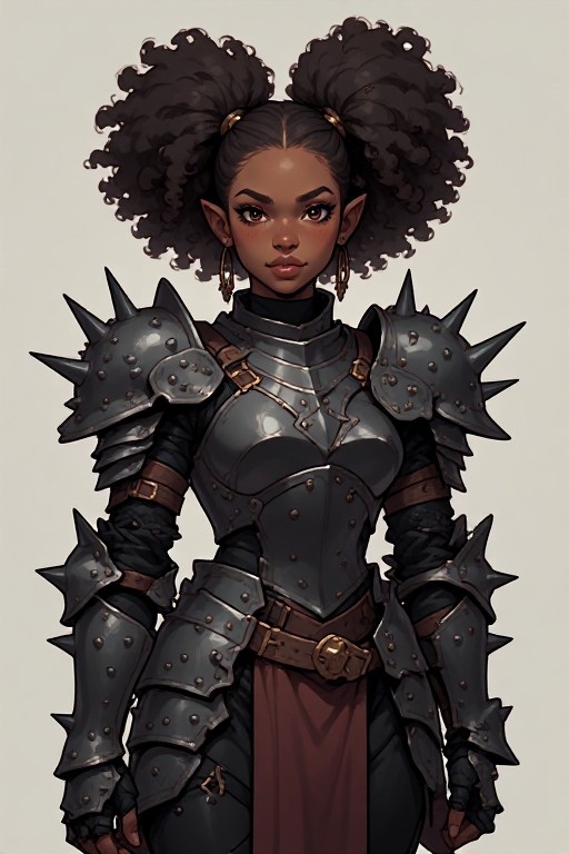 Elegant-Afro-Dark-elf-wearing-(37)