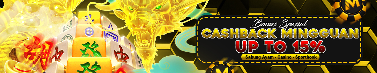 BONUS CASHBACK SABUNG AYAM | SPORTSBOOK | CASINO