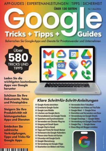 Cover: Google Tricks, Tipps und Guides Magazin Mai No 01 2024