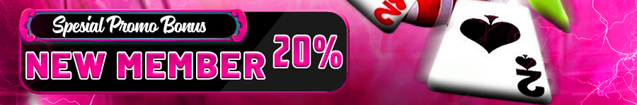 BONUS NEW MEMBER 20%